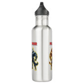 Bouteille D'eau Pure Power – Strong Animal Muscle Cartoon Design (Droite)