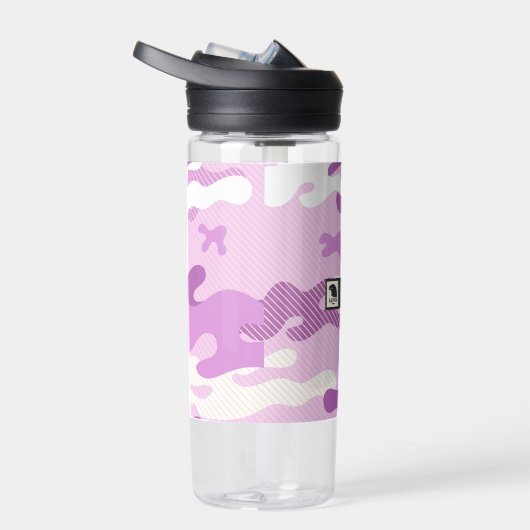 Bouteille D'eau Purple Camouflage Pattern (Droite)