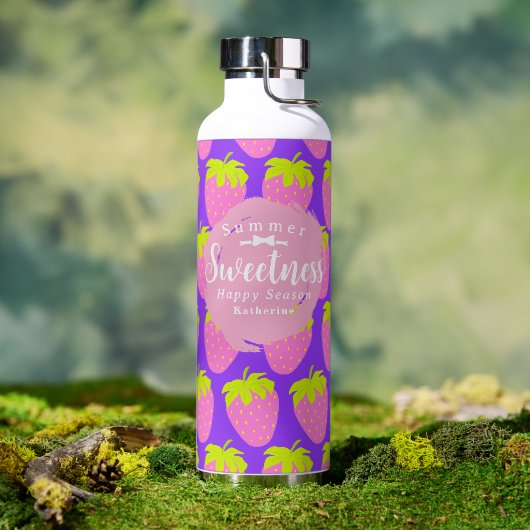 Bouteille D'eau Purple fraise (Café)