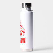 Bouteille D'eau Push Your Limits - Bodybuilding and Determination (Gauche)