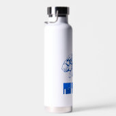Bouteille D'eau Push Your Limits - Bodybuilding and Determination (Plage)