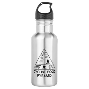 Bouteille D'eau Pyramide alimentaire cycliste