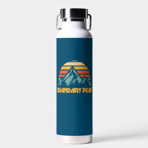 Bouteille D'eau Quandary Peak Colorado Retro Turquoise
