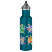 BOUTEILLE D'EAU QUATRE AMIS DE TORTUE SAUVENT LA PLANÈTE (Droite)