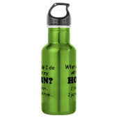 Bouteille D'eau Que ferais-je, Horn (Devant)