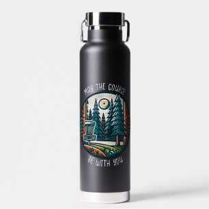 Bouteille D'eau Que le parcours soit avec vous Disk Golf