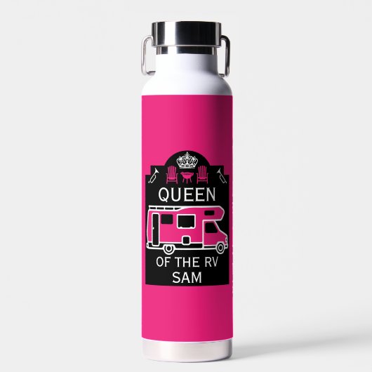 Bouteille D'eau Queen Of The Camper RV (Avant)