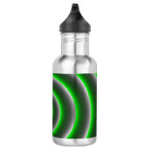 Bouteille D'eau Quer mudar a cor de fundo? Espiral verde claro. (Droite)