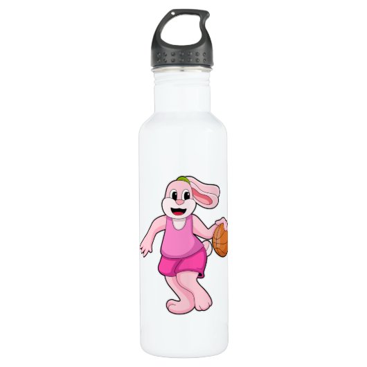 Bouteille D'eau Rabbit à Basketball Sports (Devant)