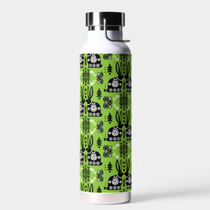 Bouteille D'eau Rabbit Nordic Scandinavian Folk Art