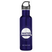 Bouteille D'eau Radiant Sun Water Quote with Good Day Bar (Devant)