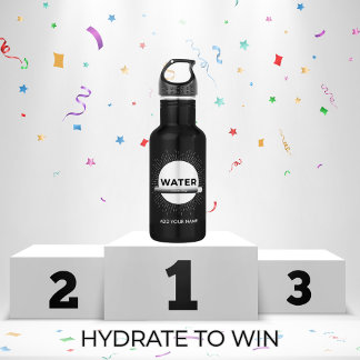 Bouteille D'eau Radiant Sun Water Quote with Good Day Bar