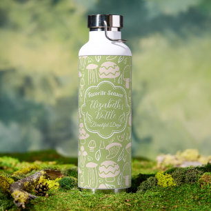 Bouteille D'eau Rafraîchisseur de crème verte champignon