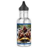 Bouteille D'eau Rafting d'eau vive pour singes capucins aventurier (Gauche)