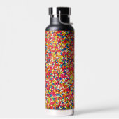 Bouteille D'eau Rainbow Candy Sprinkles Fête et fête (Gauche)