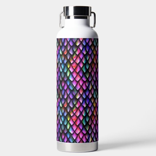 Bouteille D'eau Rainbow Dragon Scales Water Bottle (Avant)