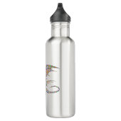 Bouteille D'eau Rainbow Dragon Tribal Tattoo Idée cadeau (Droite)