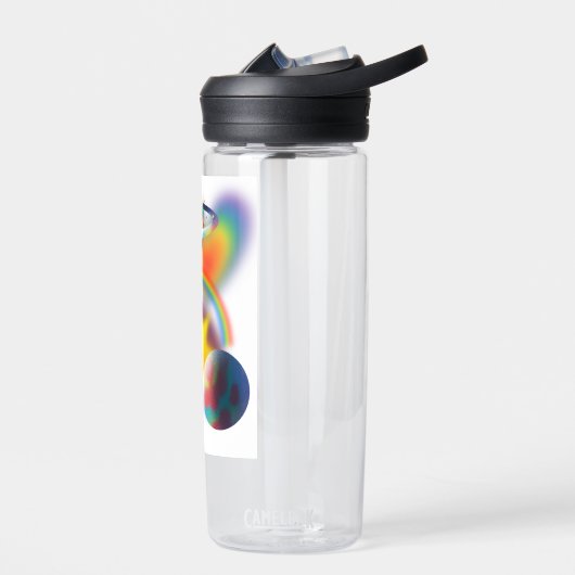 BOUTEILLE D'EAU RAINBOW PARTY (Gauche)