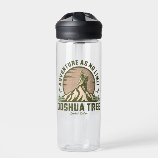 Bouteille D'eau Randonnée à l'arbre Retro Joshua (Extérieur)