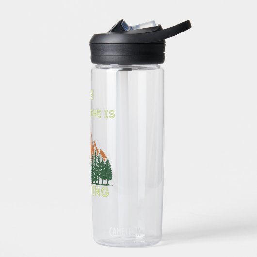 Bouteille D'eau Randonnée Comme Personne Ne Regarde L'Attitude Des (Gauche)