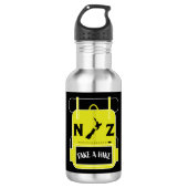 Bouteille D'eau Randonnée Nouvelle-Zélande - Walling NZ - Trail Wa (Devant)