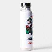 Bouteille D'eau rapace de Noël Santa hat (Plage)