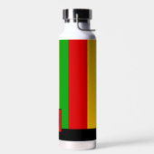 Bouteille D'eau Rasta rayé monogram reggae (Gauche)