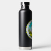 Bouteille D'eau Rattle Ces Chaînes | Squelette de golf sur disque (Droite)