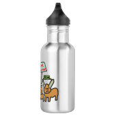 Bouteille D'eau Rébellion animale (Droite)