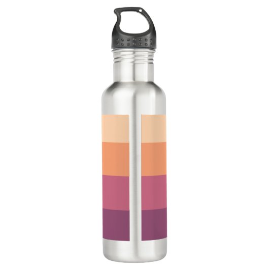 Bouteille D'eau Récolte Palette Sip en style Cet automne (Dos)