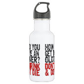 Bouteille D'eau Récupérer Vieux Timer plaisanter (Devant)