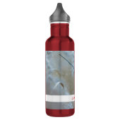 Bouteille D'eau Red Cardinal dans Winter Nature Photo de Christmas (Gauche)