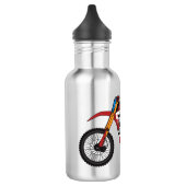 Bouteille D'eau Red dirt bike motorcycle (Gauche)