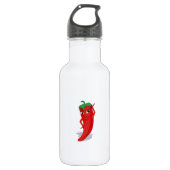 Bouteille D'eau Red Hot Pepper Diva inoxydable (Devant)