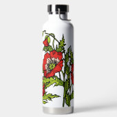 Bouteille d'eau Red Poppies (Droite)