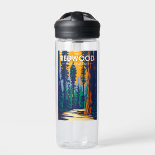 Bouteille D'eau Redwood National Park Californie Vintage