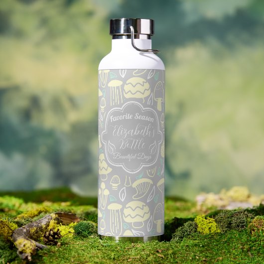 Bouteille D'eau Refroidisseur de Crème Gris Champignon (Café)