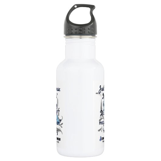 Bouteille D'eau "Regarde" Santé/Papillon...CVS (Devant)