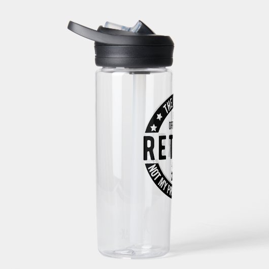 Bouteille D'eau régime de retraite (Droite)