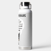 Bouteille D'eau Règles de super-héros (Plage)