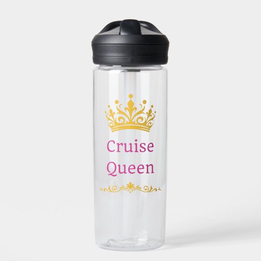 Bouteille D'eau Reine de croisière (Extérieur)