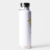 Bouteille D'eau Religieux Chrétienne Priez Sur Elle (Plage)