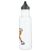 Bouteille D'eau Renard au baseball avec batte de baseball (Droite)