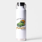 Bouteille D'eau Rencontrez-Moi Au Citrouille Patch Pickup Automne  (Avant)
