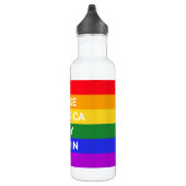 Bouteille D'eau Rendre l'Amérique gay (Droite)