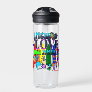 Bouteille D'eau Répandez l'amour pas la haine Fierté LGBTQI+