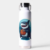 Bouteille D'eau Requin friandises ou farces (Avant)