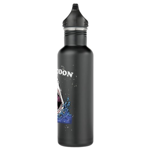 Bouteille D'eau Requin géant Megalodon Monster Requin rétro pour e (Droite)