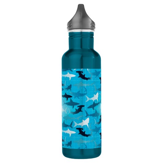Bouteille D'eau requins ! (Gauche)