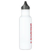 Bouteille D'eau Résister| Étoiles et stries (Gauche)